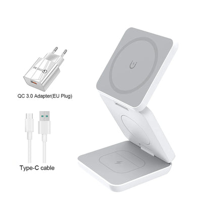 Wireless Charger for Iphone 3 in 1 